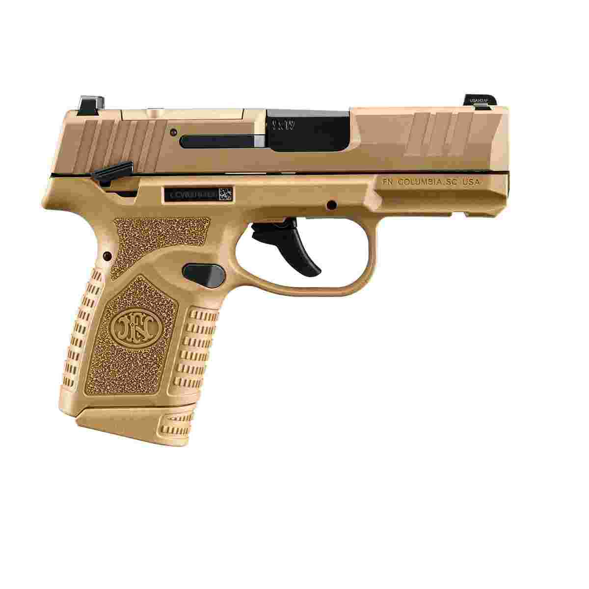 FN Reflex MRD Manual Safety Handgun 9mm Luger 10rd Magazines(2) 3.3" Barrel FDE 3 FN Reflex MRD Manual Safety Handgun 9mm Luger 10rd Magazines(2) 3.3" Barrel FDE