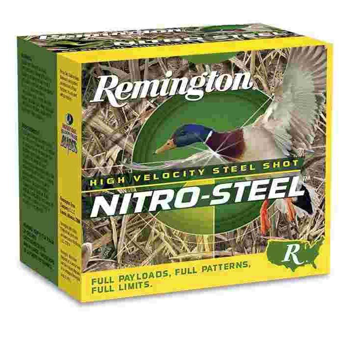 Remington Nitro-Steel Hi-Velocity Magnum Load Shotshell 16 ga 2-3/4" 15/16 oz #2 1300 fps 25/ct