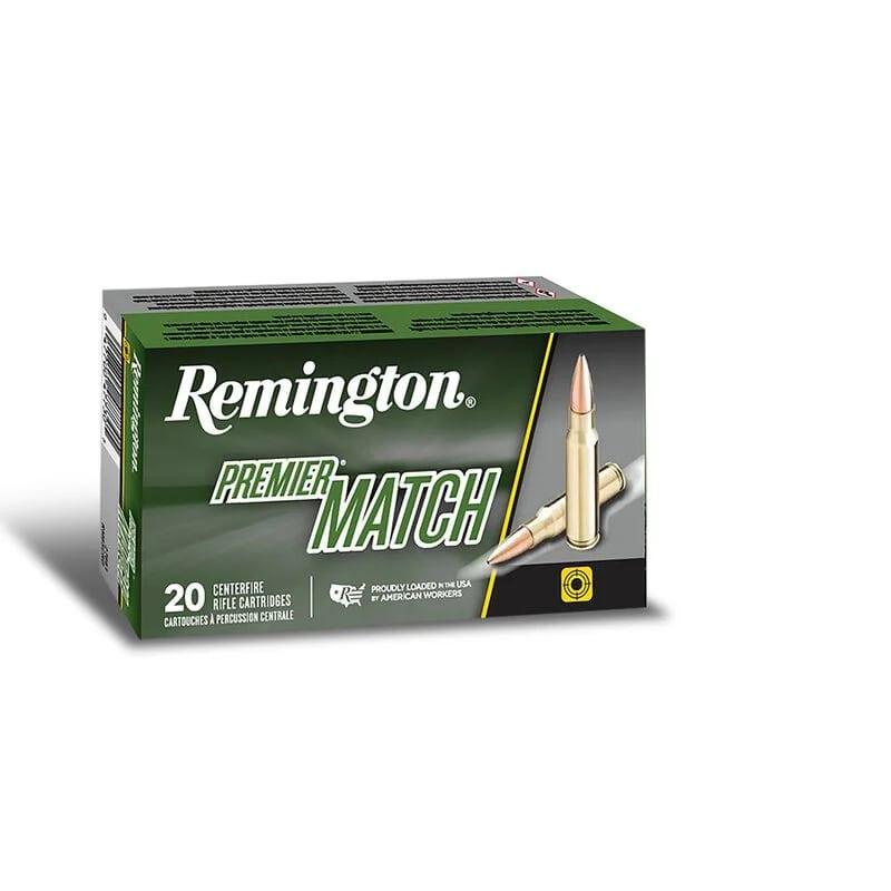 Remington Premier Match Rifle Ammunition .223 Rem 62 gr HP 3025 fps 20/ct 3 Remington Premier Match Rifle Ammunition .223 Rem 62 gr HP 3025 fps 20/ct