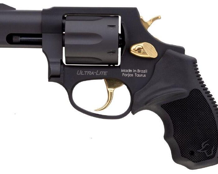 Taurus 856 Ultra Lite .38 Spl 6rds 2" Barrel Matte Black w/Gold Accents
