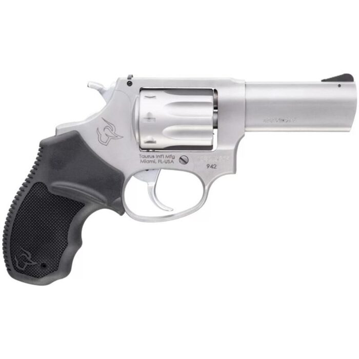 Taurus 942 Ultra Lite Handgun .22LR 8rd Capacity 3" Barrel Stainless Finish