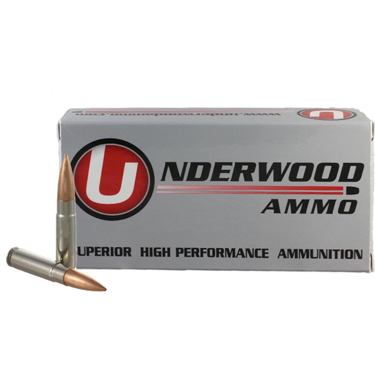 Underwood Ammo Match Hollow Point Boat Tail Rifle Ammunition 300 Blackout 220gr HPBT 1030 fps 20/ct 3 Underwood Ammo Match Hollow Point Boat Tail Rifle Ammunition 300 Blackout 220gr HPBT 1030 fps 20/ct