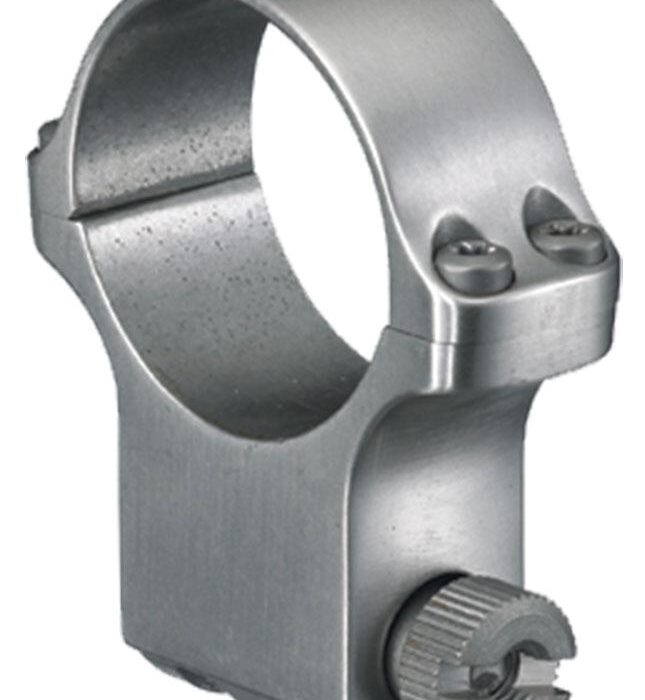 Ruger Steel Scope Ring - Single (6K30) 30mm Extra High 1.187" Height - Stainless Finish