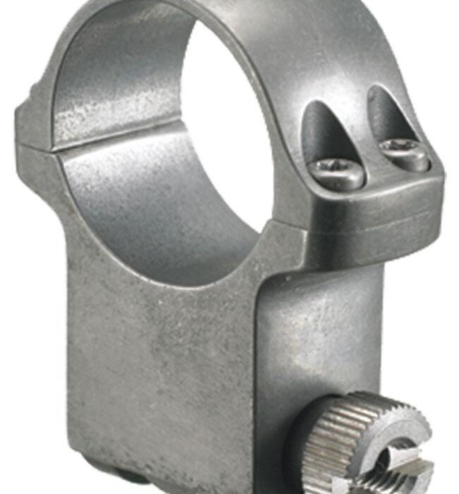 Ruger Steel Scope Ring - Single (6KTG) 1" Extra High 1.187" Height - Target Grey Stainless Finish