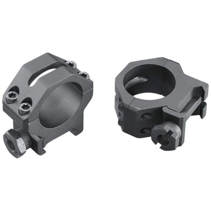Weaver 4-Hole Tactical Picatinny Aluminum Scope Rings 1" Medium Matte
