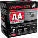 Winchester AA Steel Target Shotshell Ammunition 12ga 2-3/4" #8 1oz 25/ct 1 https3A2F2Fmedia.chattanoogashooting.com2Fimages2Fproduct2FWNAASCL12S82FWNAASCL12S8 1