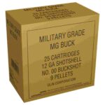 Winchester Military Grade Shotshells 12 ga 2-3/4" 9 plts #00 25/ct 2 https3A2F2Fmedia.chattanoogashooting.com2Fimages2Fproduct2FWNQ1544VP2FWNQ1544VP