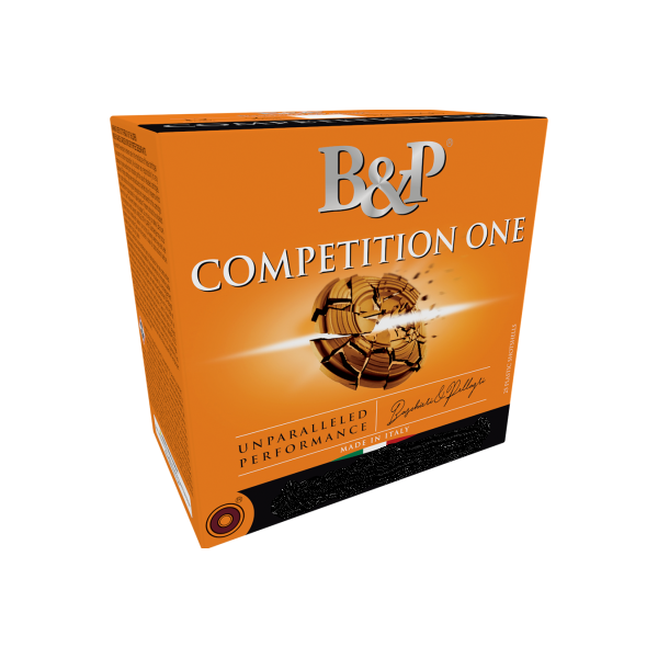 B&P Competition One Shotshells - 12 ga 2-3/4 In 7/8 oz. #8 1160 fps 25/ct 3 B&P Competition One Shotshells - 12 ga 2-3/4 In 7/8 oz. #8 1160 fps 25/ct