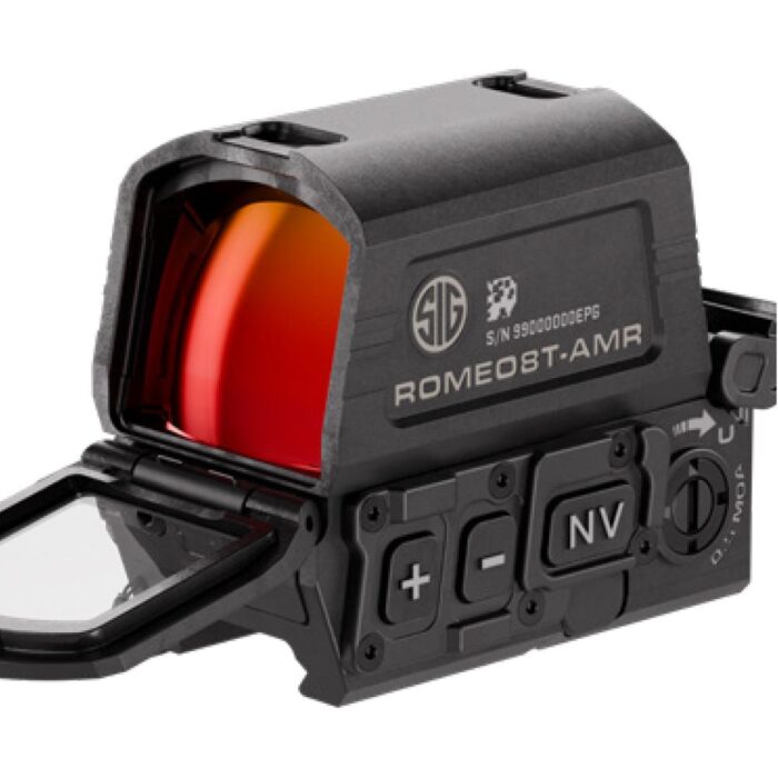 Sig Sauer Romeo8T-AMR Red Dot Sight 1x40mm Quad Ballistic Circle Dot 2.0 Black
