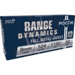 Fiocchi Pistol Shooting Dynamics Handgun Ammunition 9mm Luger 124 gr FMJ 1150 fps 1000/Case (20-50/ct Boxes) 2 https3A2F2Fmedia.chattanoogashooting.com2Fimages2Fproduct2FXN9APBCASE2FXN9APBCASE 1