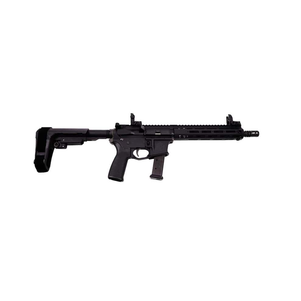 Alpha Foxtrot AF9-G.Pistol 9mm Luger 20rd Magazine 10.5" Barrel Blowback Operation Anodized Black Brace 3 Alpha Foxtrot AF9-G.Pistol 9mm Luger 20rd Magazine 10.5" Barrel Blowback Operation Anodized Black Brace