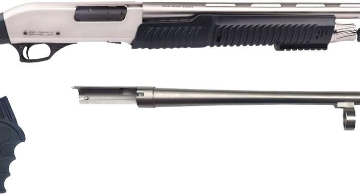 RIA 3-N-1 12G Chrome Shotgun 18.5/28 5RD