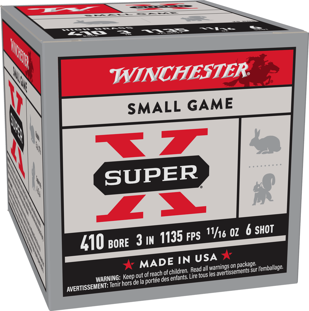 WINCHESTER SPR-X HB GL 410GA 3" #6 3 WINCHESTER SPR-X HB GL 410GA 3" #6