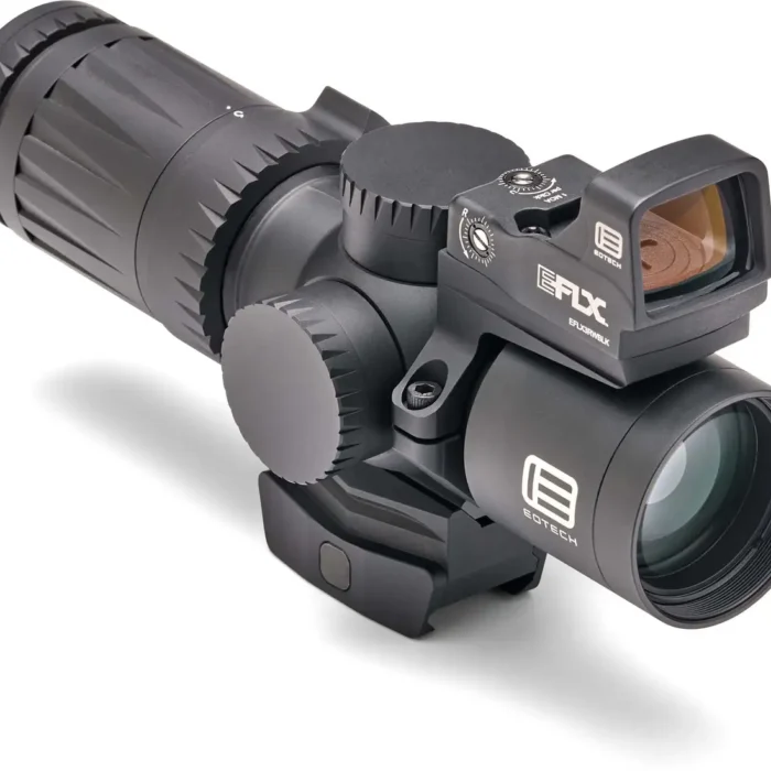 EOTECH PKG VUDU 3-9x32 SFP ULTRA-SHORT RIFLESCOPE - HC1 RETICLE (MOA); INTEGRATED MOUNT & EFLX W/MNT