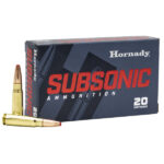 HORNADY SUBSONIC-X 7.62X39 255G 20RD BX 200RD CS 1 image full 8586 ff198728f6de76c4d117579518f987a5