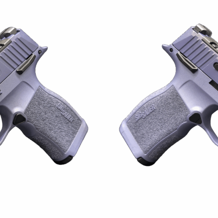 SIG SAUER P365X 2 TONE PURPLE 9MM PSTL 3.10" 2-12RD OPTIC RDY MANUAL SAFETY