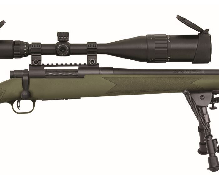 MOSSBERG PATRIOT 300WIN BL/ODG 24" SCPE