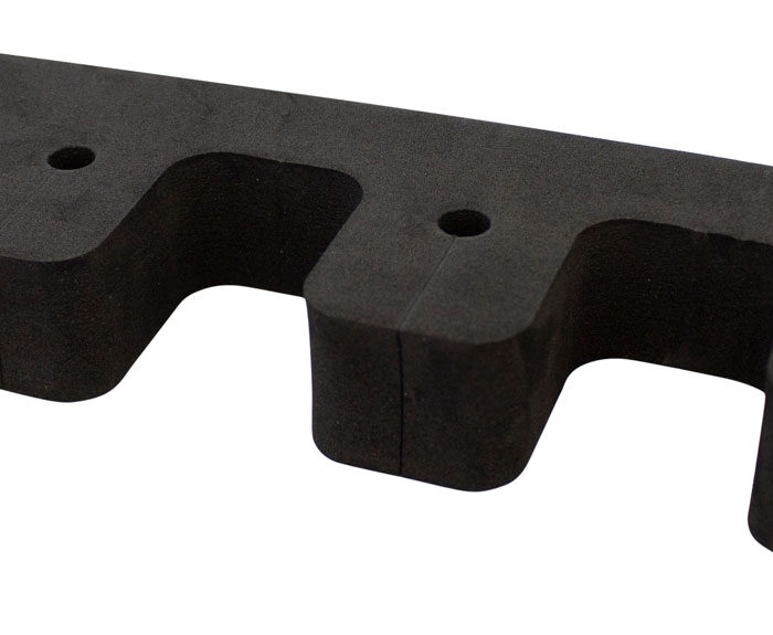 SME SMEMGR Magnet Gun Rest  Black High Density Foam, Holds Guns Or Fishing Poles