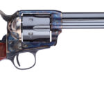 Taylors & Company 555139 1873 Cattleman Gunfighter 45 Colt (LC) 6rd 5.50" Blued Cylinder & Barrel Color Case Hardened Steel Frame Walnut Army Size Grip 1 101942