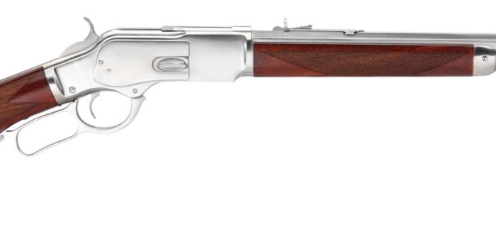 Taylors & Company 550232 1873  45 Colt (LC) Caliber with 10+1 Capacity, 20" Barrel, Silver Metal Finish & Walnut Fixed Pistol Grip Stock Right Hand (Full Size)
