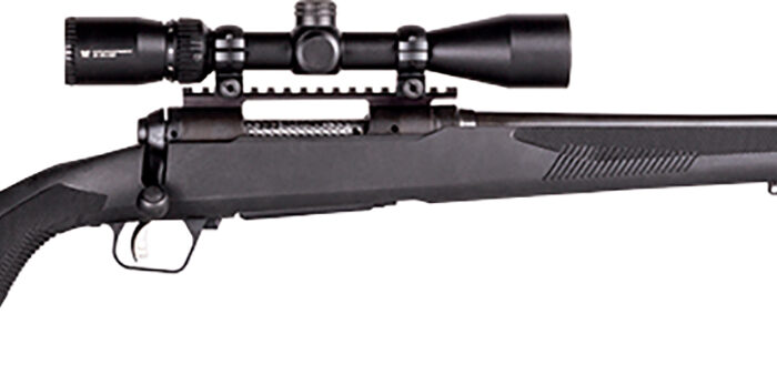 Savage Arms 57302 110 Apex Hunter XP 22-250 Rem 4+1 20", Matte Black Metal, Synthetic Stock, Vortex Crossfire II 3-9x40mm Scope