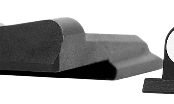 XS Sights SW0019S3 DXW Big Dot Night Sights-Smith & Wesson  Black | Green Tritium White Outline Front Sight White Stripe  Rear Sight