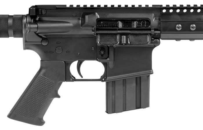 Franklin Armory 00-30018-BLK CA7 *CA Compliant 5.56x45mm NATO 7.50" 10+1 Black Hard Coat Anodized Polymer Grip Buffer Tube