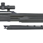 Mossberg 58244 500 Field/Deer 12 Gauge 5+1 3" 28" Vent Rib/24" Slugster Barrels, Blued Metal Finish, Synthetic Dual Comb Stock, Includes Accu-Set Chokes & 2.5x20mm Scope 1 109571