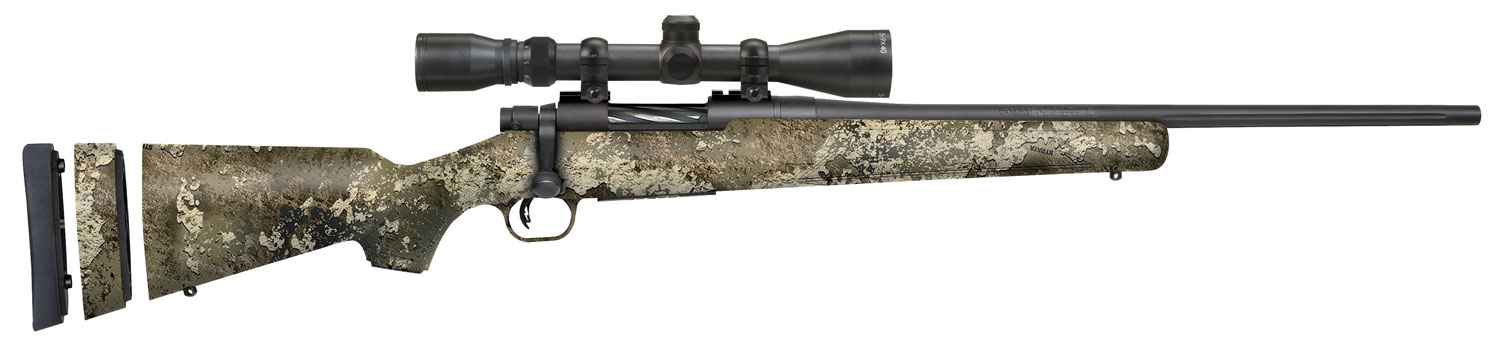 Mossberg 28067 Patriot Super Bantam 308 Win Caliber with 5+1 Capacity, 20" Fluted Barrel, Blued Metal Finish & TrueTimber Strata Synthetic Stock Right Hand (Youth) Includes 3-9x40mm Scope 3 Mossberg 28067 Patriot Super Bantam 308 Win Caliber with 5+1 Capacity, 20" Fluted Barrel, Blued Metal Finish & TrueTimber Strata Synthetic Stock Right Hand (Youth) Includes 3-9x40mm Scope