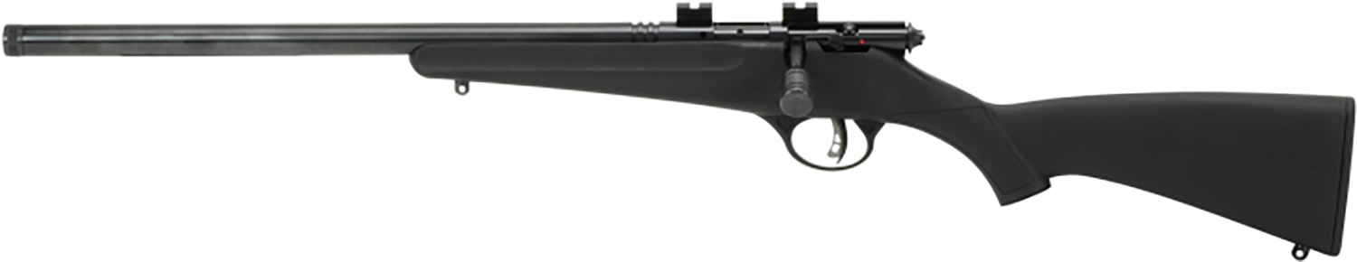 Savage Arms 13841 Rascal FLV-SR Youth 22 LR 1rd 16.12" Matte Blued Heavy Barrel, Matte Blued Carbon Steel Receiver, Black Synthetic Stock, Left Hand 3 Savage Arms 13841 Rascal FLV-SR Youth 22 LR 1rd 16.12" Matte Blued Heavy Barrel, Matte Blued Carbon Steel Receiver, Black Synthetic Stock, Left Hand