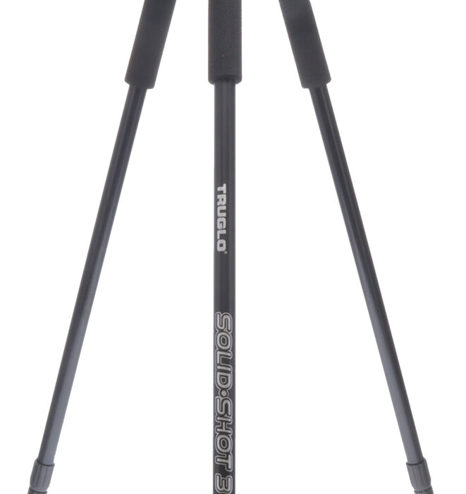 TruGlo TG8925XB Solid-Shot  22-68" Tripod Black Aluminum