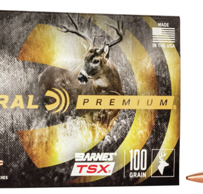 Federal P2506H Premium  25-06Rem 100gr Barnes TSX 20 Per Box/10 Case