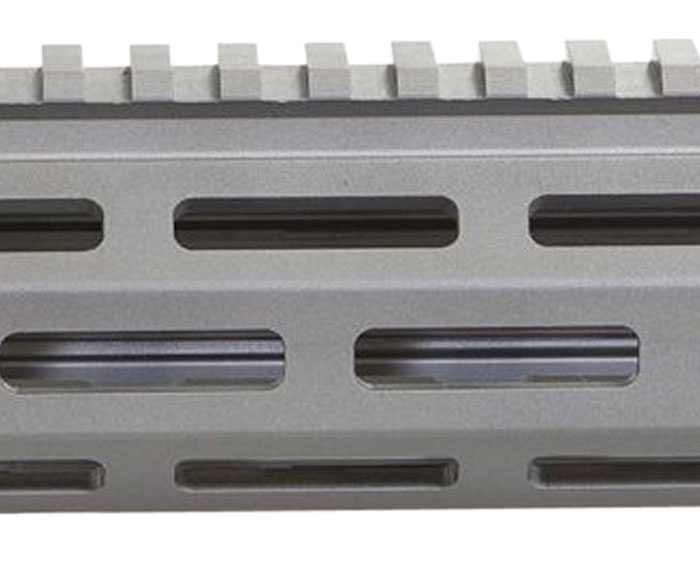 Q LLC 6HBMLOKHGKIT Handguard M-LOK Aluminum Gray Q LLC Honey Badger 6"
