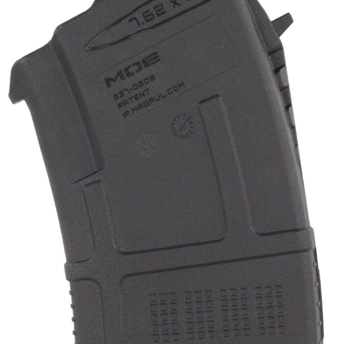 Magpul MAG657BLK PMAG MOE 10rd 7.62x39mm For AK-Platform/AKM Black Polymer