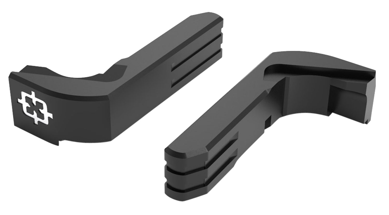 Cross Armory CRGMCBK Mag Catch Extended Compatible w/Glock Gen1-3/P80 Black Anodized Aluminum 3 Cross Armory CRGMCBK Mag Catch Extended Compatible w/Glock Gen1-3/P80 Black Anodized Aluminum