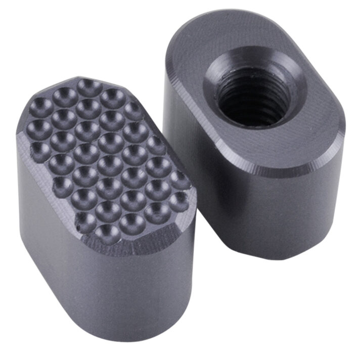 Phase 5 Weapon Systems PMRGREYDIMPLED PMR Dimpled Magazine Release Gray