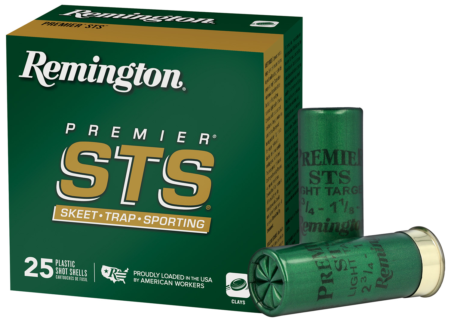 Remington Ammunition 20252 Premier STS 12 Gauge 2.75" 1 1/8 oz 8 Shot 25 Per Box/ 10 Cs 3 Remington Ammunition 20252 Premier STS 12 Gauge 2.75" 1 1/8 oz 8 Shot 25 Per Box/ 10 Cs