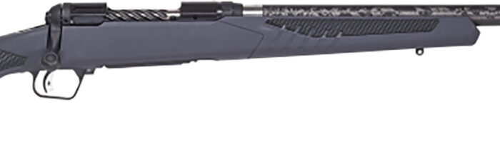 Savage Arms 57579 110 UltraLite 280 Ackley Improved 4+1 22" Carbon Fiber Wrapped Barrel, Black Melonite Rec, Gray AccuStock with AccuFit