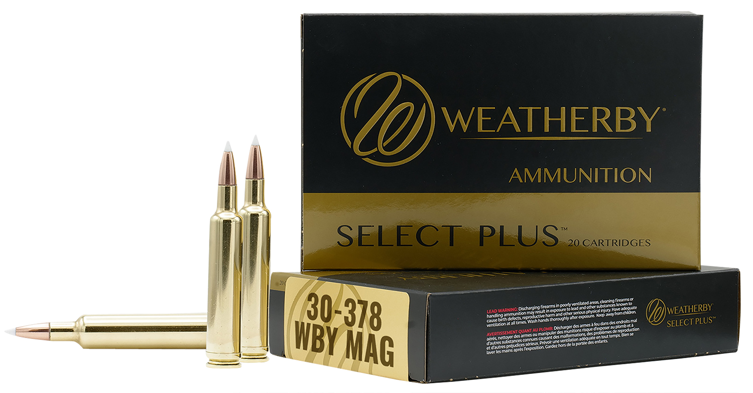 Weatherby H303220ELDX Select Plus 30-378WthbyMag 220gr Hornady ELD X 20 Per Box/10 Case 3 Weatherby H303220ELDX Select Plus 30-378WthbyMag 220gr Hornady ELD X 20 Per Box/10 Case