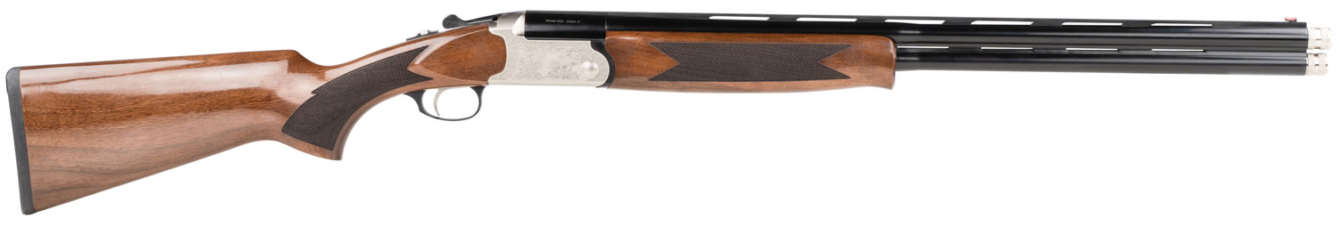 Charles Daly 930219 202A 20 Gauge 2rd 3" 26" Vent Rib Blued Barrel, Engraved Aluminum Receiver, Checkered Walnut Stock & Forend, Single Selective Trigger, Includes 5 Choke Tubes 3 Charles Daly 930219 202A 20 Gauge 2rd 3" 26" Vent Rib Blued Barrel, Engraved Aluminum Receiver, Checkered Walnut Stock & Forend, Single Selective Trigger, Includes 5 Choke Tubes