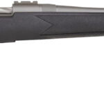 Mossberg 28129 Patriot Full Size 7mm Rem 3+1 24" Stainless Cerakote Fluted Threaded Barrel, Drilled & Tapped Stainless Cerakote Receiver, Black Fixed Synthetic Stock, Right Hand 1 120474