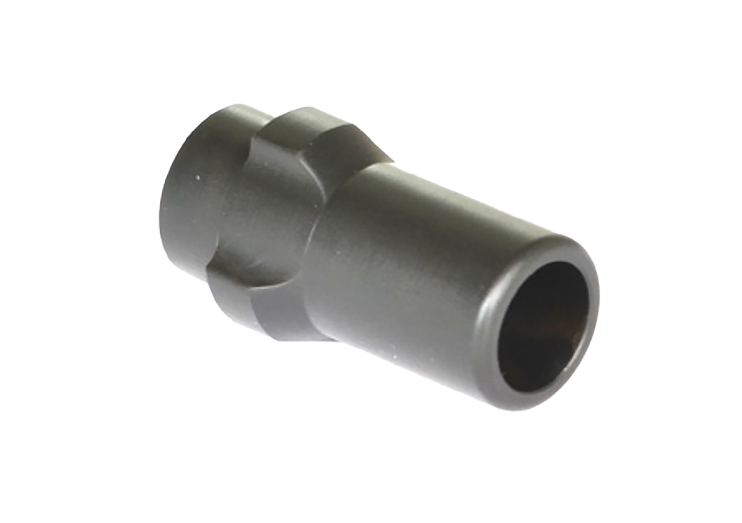 Griffin Armament 3L1228 3-Lug 9mm Luger 1/2"-28 tpi 17-4 Stainless Steel Black Melonite QPQ 3 Griffin Armament 3L1228 3-Lug 9mm Luger 1/2"-28 tpi 17-4 Stainless Steel Black Melonite QPQ