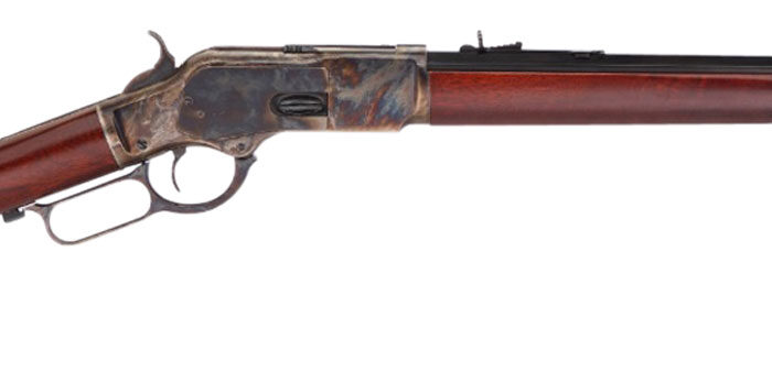 Taylors & Company 550172DE 1873 Taylor Tuned 45 Colt (LC) 10+1 20" Walnut Fixed Pistol Grip Stock Color Case Hardened Right Hand