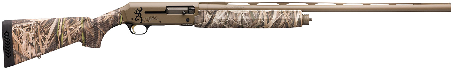 Browning 011428205 Silver Field 12 Gauge 3.5" 4+1 26" Barrel, Flat Dark Earth Cerakote Metal Finish, Mossy Oak Shadow Grass Habitat Synthetic Stock 3 Browning 011428205 Silver Field 12 Gauge 3.5" 4+1 26" Barrel, Flat Dark Earth Cerakote Metal Finish, Mossy Oak Shadow Grass Habitat Synthetic Stock