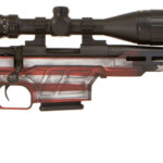 Howa HMXL350USA M1500 Mini Excel Lite 350 Legend 16.25" TB 3+1 American Flag Cerakote Black Folding HTI Excl Lite Chassis Stock 1 123258