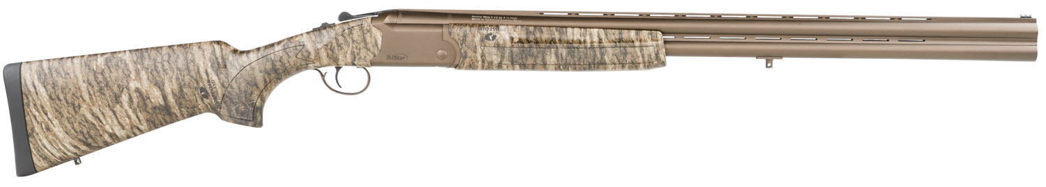 TriStar 35228 Hunter Mag II  12 Gauge 3.5" 2rd 28" Midnight Bronze Vent Rib Barrel/Receiver, Mossy Oak Digital BottomLands Stock