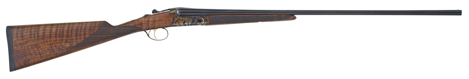 TriStar 38028 Bristol SxS Full Size 28 Gauge Break Open 2.75" 2rd 28" Blued Side By Side Barrel, Color Case Hardened Steel Receiver, English Style Oiled Turkish Walnut Stock, Right Hand 3 TriStar 38028 Bristol SxS Full Size 28 Gauge Break Open 2.75" 2rd 28" Blued Side By Side Barrel, Color Case Hardened Steel Receiver, English Style Oiled Turkish Walnut Stock, Right Hand