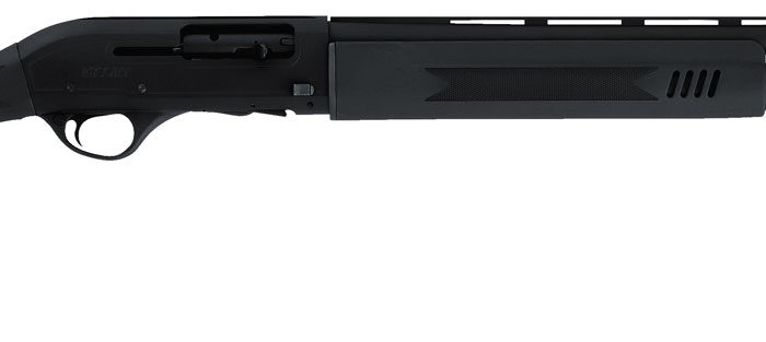 Escort HEPS2022051Y PS Youth 20 Gauge Semi-Auto 3" 4+1 22" Black Vent Rib Barrel, Black Anodized Grooved Aluminum Receiver, Adj LOP & Shim Black Synthetic Stock, Right Hand
