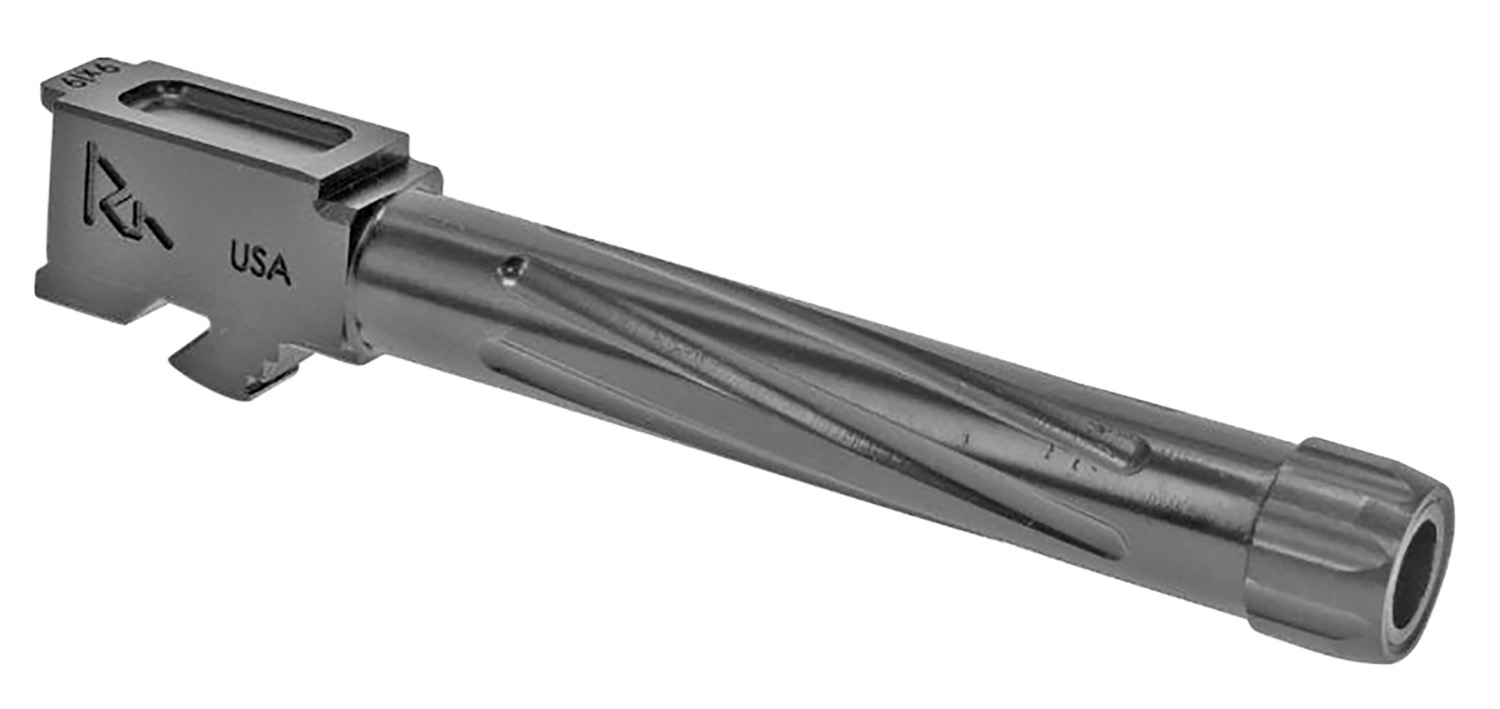 Rival Arms RA20G104D Precision V1 Match Grade 9mm Luger Compatible w/Glock 17 Gen5, 4.49" Fluted Threaded PVD Stainless Steel 3 Rival Arms RA20G104D Precision V1 Match Grade 9mm Luger Compatible w/Glock 17 Gen5, 4.49" Fluted Threaded PVD Stainless Steel