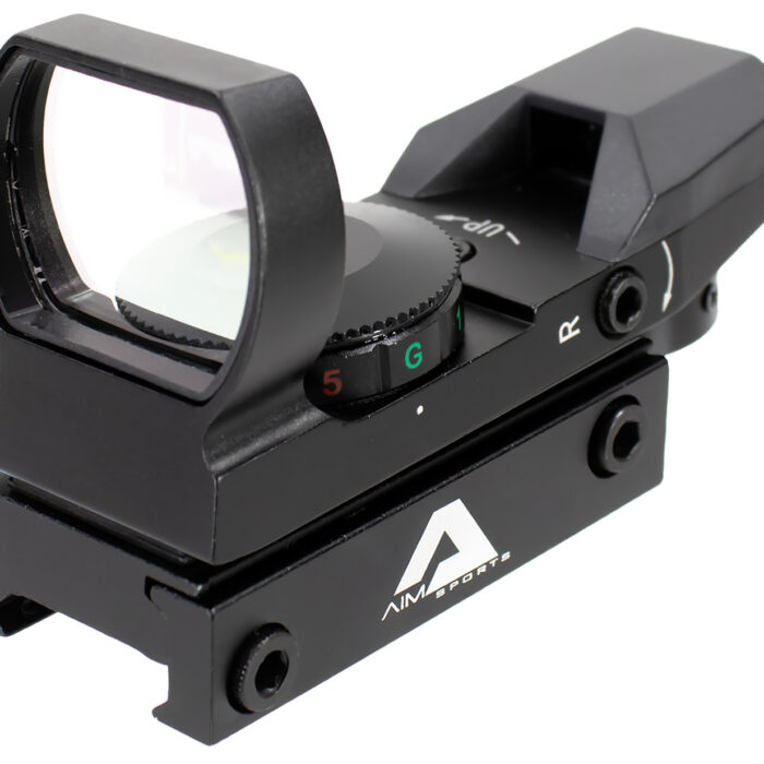 Aim Sports RT4S01 Reflex Sight Special Ops Edition Matte Black 1x 24mm x 34mm Red/Green Multi Reticle